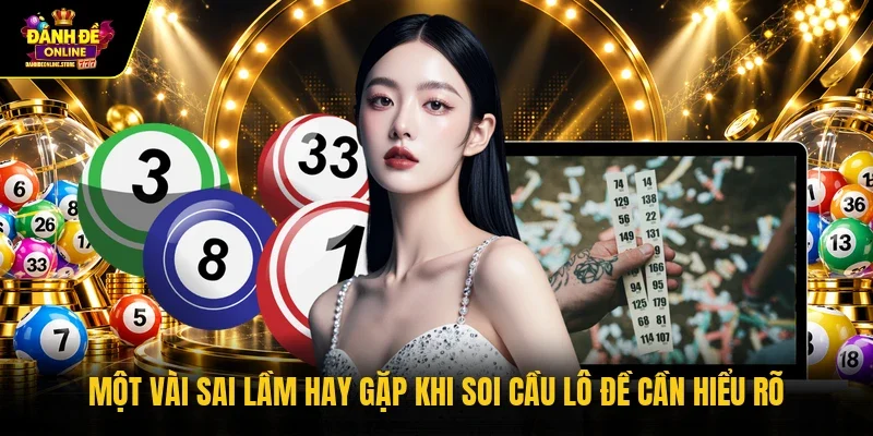 Một vài sai lầm hay gặp khi soi cầu lô đề cần hiểu rõ