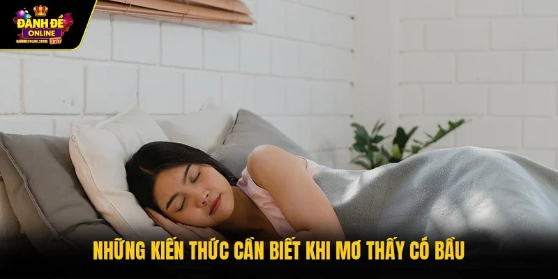Những kiến thức cần biết khi mơ thấy có bầu